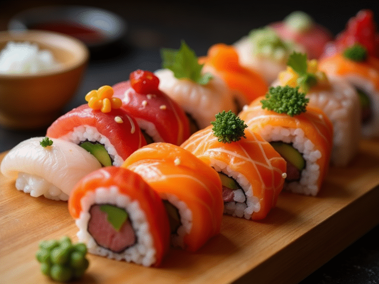 Sushi Recipe | Homemade Sushi Rolls with Fresh Ingredients