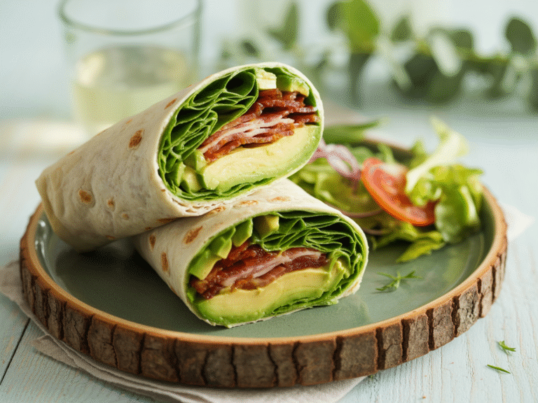 Avocado and Bacon Wrap Recipe – Quick, Flavorful & Customizable